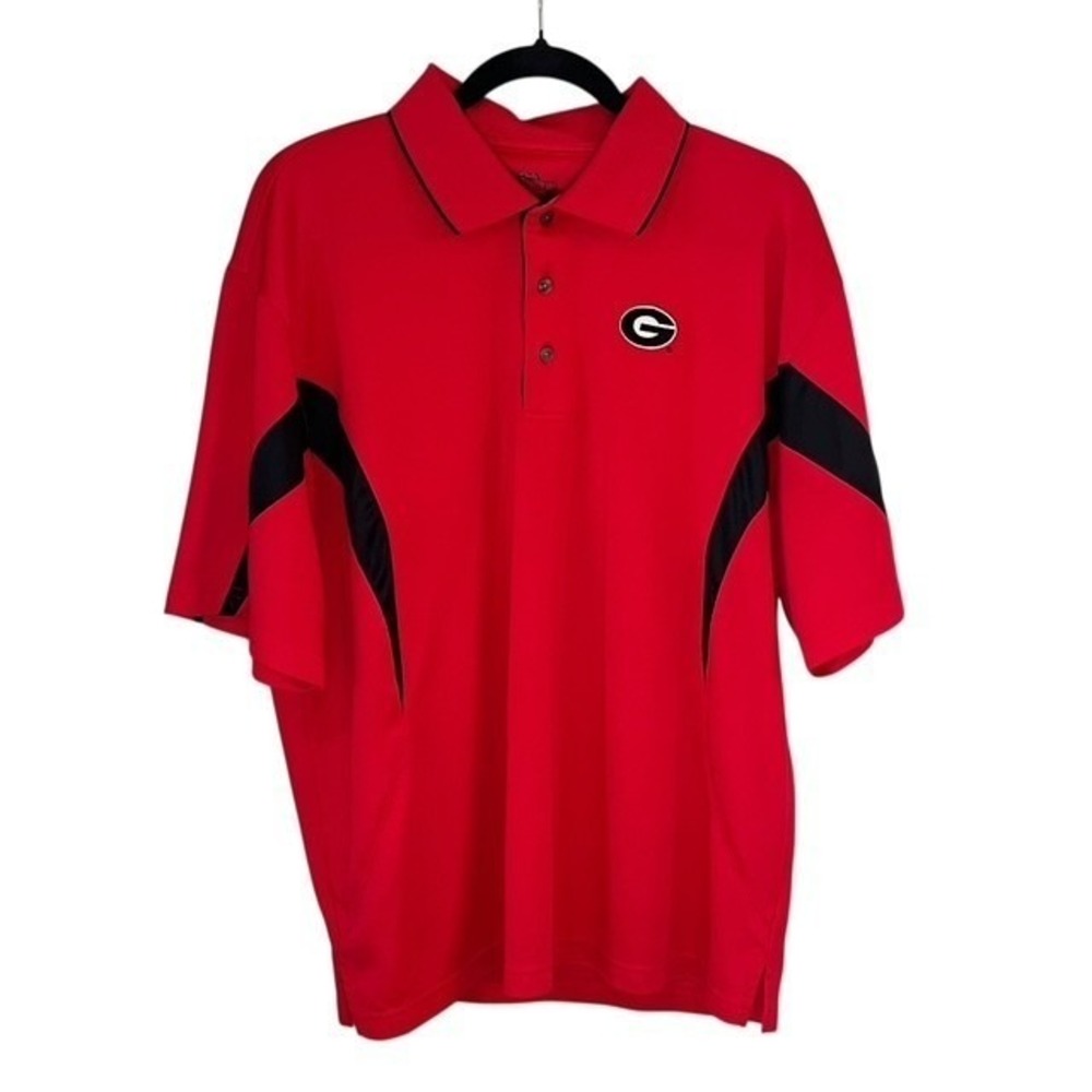 Georgia Bulldogs (UGA)Pro Tour Men's XL Moisture Wicking Golf/Polo A-004